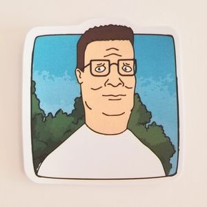 10/$10 Hank Hill Sticker